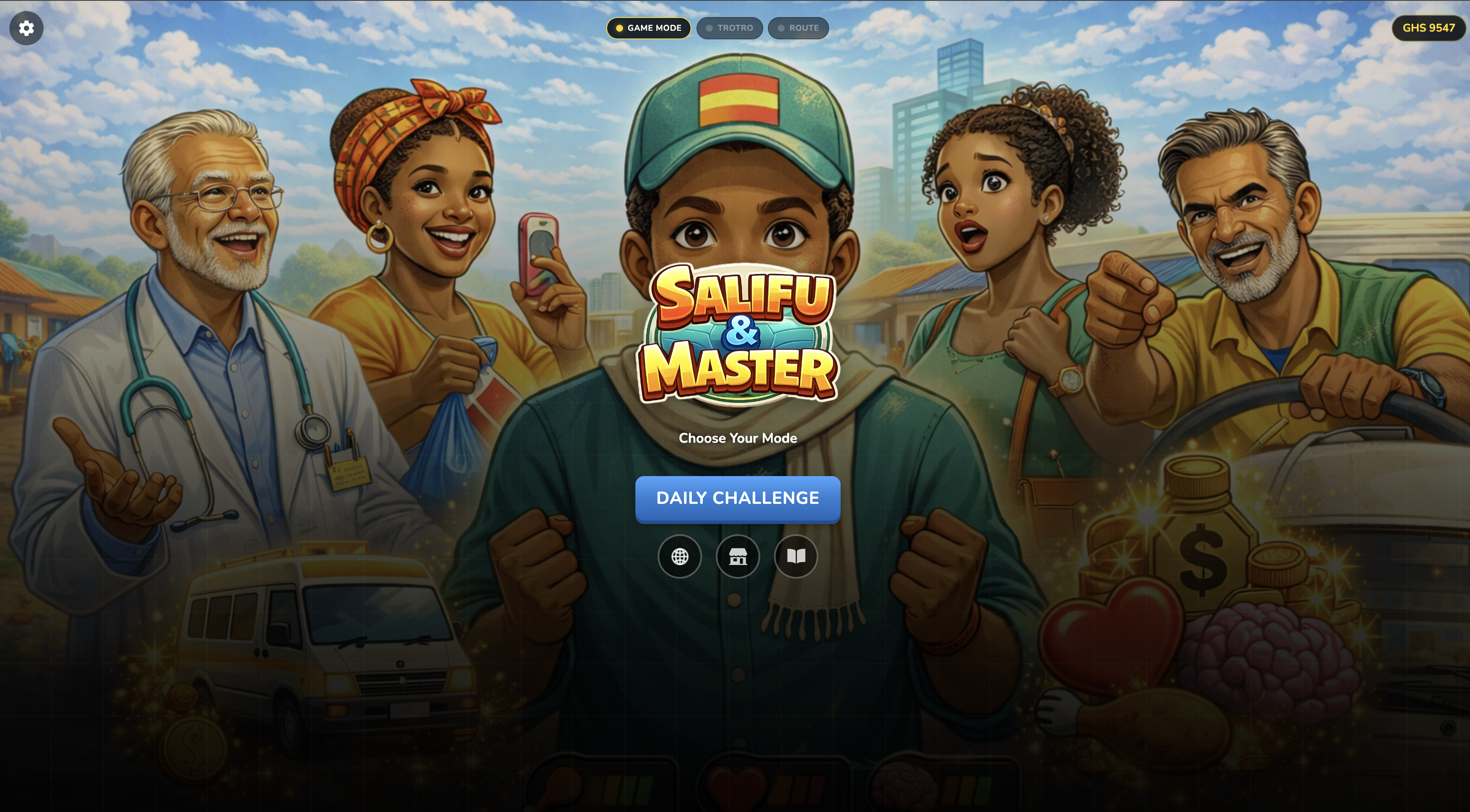 About Salifu & Master