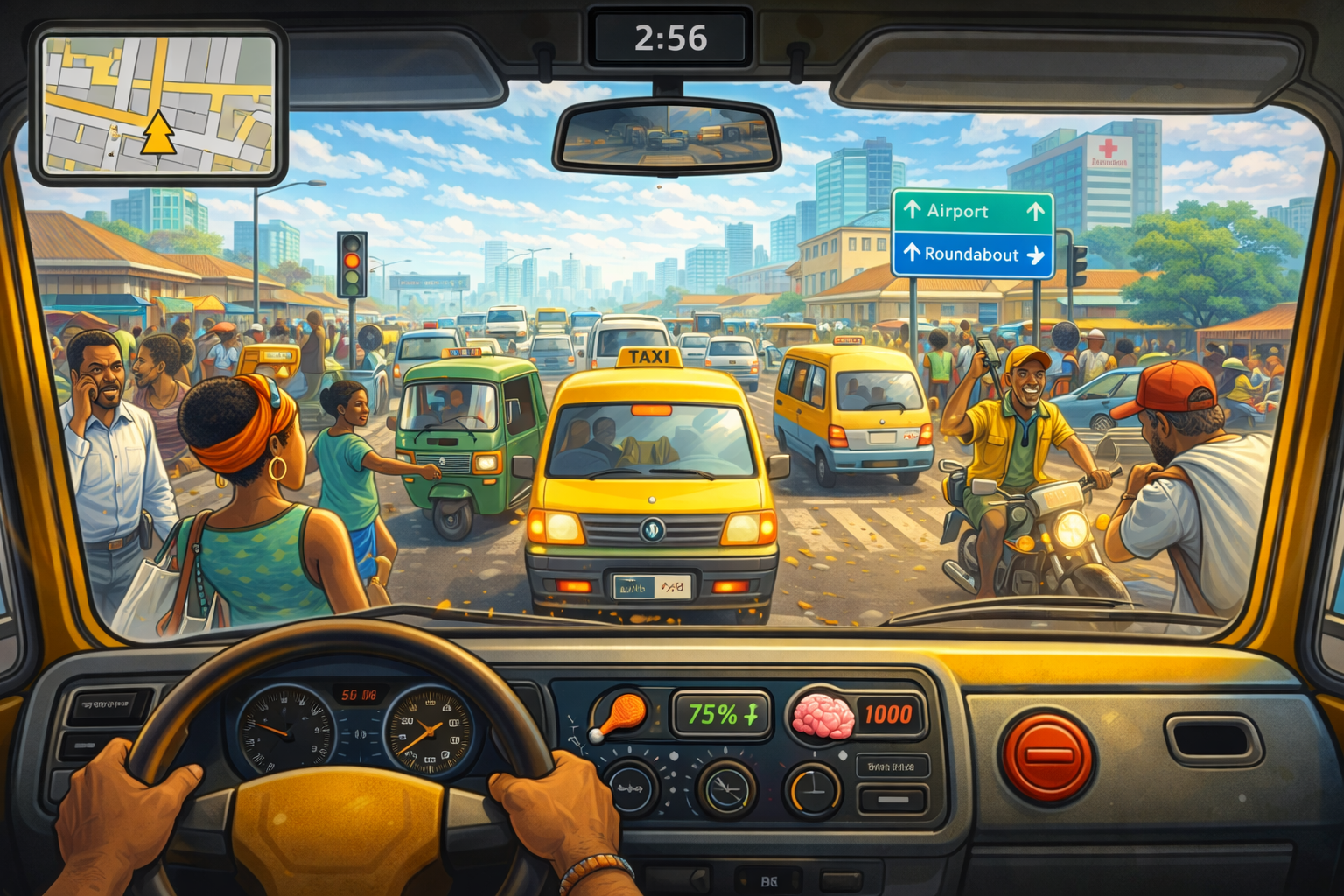 Pick a City and Route